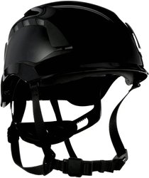 Kask ochronny 3M SecureFit X5012VE-CE jest wentylowany czarny 1000V CE Kask ochronny 3M SecureFit X5012VE-CE 1 szt.