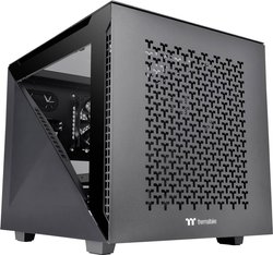 Thermaltake Divider 200 TG Air Black Micro Tower Obudowa do komputera czarny z 2 wentylatorami, z okienkiem, z filtrem przeciwkurzowym