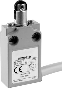 Wyłącznik krańcowy Panasonic MEM1G12ZD MEM1G12ZD, 24 V, 5 A, IP67, 1 szt.