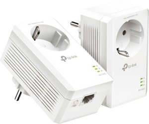 TP-Link TL-PA7017P KIT Zestaw adaptera AV1000 Gigabit Powerline z gniazdem TP-LINK TL-PA7017P KIT Zestaw startowy powerline TL-PA7017PKIT 1 GBit/s