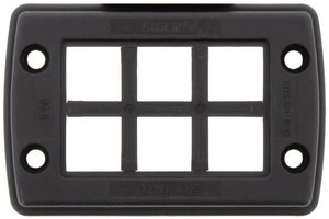 Przepust kablowy CONTA-CLIP KDS-Set 6/10 BK 28603.4, (D x S x W) 106 x 70 x 19.6 mm, poliamid 6.6, 1 szt.