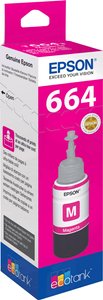 Epson Zestaw do napełnienia T6643, 664 tusz oryginalny  Magenta C13T66434010