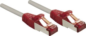 Kabel LAN LINDY 47838, 1 szt., RJ45, CAT 6, S/FTP, 2.00 m, szary