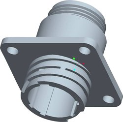 Obudowa gniazda CPC z prostokątnym kołnierzem TE Connectivity 206705-1, 1 szt.