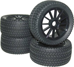 Koła kompletne Buggy Reely, opony 10-Star Street, skala 1:8, zestaw - 4 sztuki