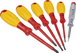 Zestaw wkrętaków dla elektryków VDE, 6-częściowy Zestaw wkrętaków Hazet  810/6VDE