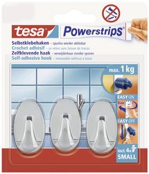 Hak samoprzylepny tesa POWERSTRIPS® 57543-00012-20 3 szt.