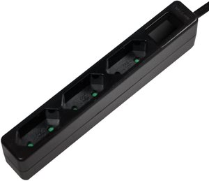 Listwa zasilająca LogiLink LPS229B 3x Ilość gniazdek: 3