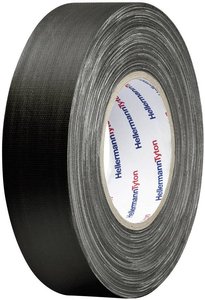 Taśma materiałowa HellermannTyton HelaTape Tex 712-00204 HTAPE-TEX-BK-19X10 (D x S) 10 m x 19 mm 10 m 1 szt.