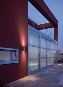 Zewnętrzna lampa ścienna SLV New Myra Wall Up & Down 233114 70 W  IP55