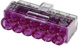 HellermannTyton 148-90040 Złącze zaciskowe HCPM-6, PIN: 6, 450 V, 24 A, 1 szt.