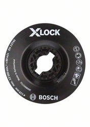 Tarcza nośna X-LOCK, miękka, 115 mm Bosch Accessories 2608601711