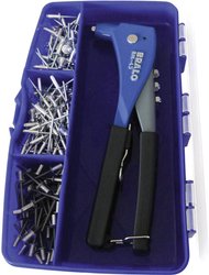 Nitownica do nitów jednostronnych BM-45 z pudełkiem z tworzywa sztucznego Nitownica do nitów ślepych Bralo 02BM00453 250 mm 1 szt.