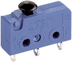 Mikroprzełącznik 1050.1202 250 V/AC 5 A 1 x wł/(wł) Marquardt  chwilowy 1 szt.