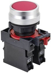 Przełącznik wciskany TRU COMPONENTS ONPOW26-11/R TC-10091016, 250 V, 5 A, 1 szt.