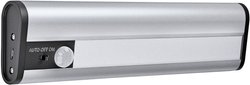 Lampa podświetlająca LED z czujnikiem ruchu LEDVANCE Linear LED Mobile USB L 4058075260436 LED LED wbudowany na stałe 1 W srebrny 69 lm