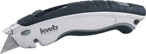 Ergonomiczny, trapezowy nóż z obcinakiem do sznurka, 175 mm kwb 013320 1 szt.