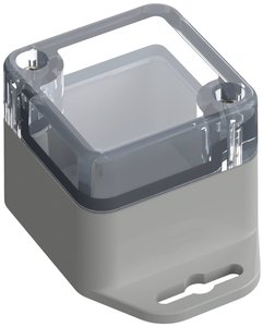 Obudowa kołnierza TRU COMPONENTS TC-10860372, (D x S x W) 44.80 x 44.80 x 40.10 mm, poliwęglan, 1 szt.