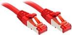 Kabel LAN LINDY 47740, 1 szt., RJ45, CAT 6, S/FTP, 20.00 m, czerwony
