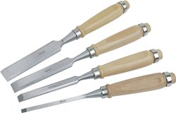 Zestaw 4 dłut z wygiętą końcówką Zestaw 4 dłut 6/12/18/24 mm