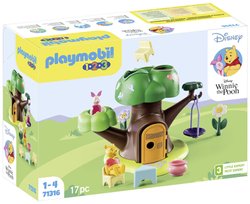 1.2.3 i Disney: Domek na drzewie Kubusia i Prosiaczka Playmobil 71316 1 szt.
