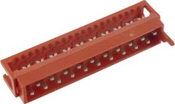 Obudowa złącza pin męskiego na kabel TRU COMPONENTS D28-04 BT6-G 1589848, wire-to-board, piny: 4, 1 A, 1 szt.