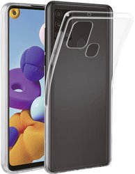 Vivanco Super Slim Futerał backcase Samsung Galaxy A21s przeźroczysty Bryzgoszczelny, Pyłoszczelna, Odporny na wstrząsy, Wodoodporny