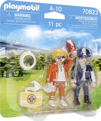 Lekarz pogotowia DuoPack i policjantka Playmobil 70823 1 szt.