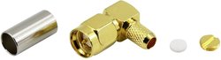 Złącze SMA Conrad Components 50 Ω  złącze męskie kątowe 1 szt.
