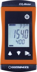 Kompaktowy monitor CO₂ z wbudowanym czujnikiem i alarmem G1910 Miernik dwutlenku węgla Greisinger G1910-02 0 - 10000 ppm