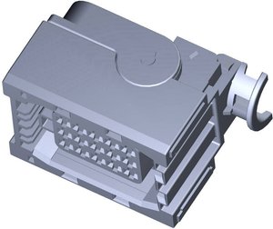 Obudowa złącza pin żeńskiego na kabel TE Connectivity MCP 1-1534126-1, automotive, piny: 15, 1 szt.