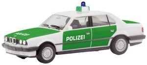 Model pojazdu uprzywilejowanego Herpa 097055 H0 Mercedes Benz 323i (E30) Policja