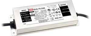 Mean Well ELG-75-48AB-3Y Sterownik LED  Stałonapięciowy 76.8 W 800 mA - 1.6 A 43.2 - 52.8 V/DC Funkcja ściemniania 3 w 1, Montaż w strefach zagrożonych wybuchem, Możlowość stosowania w meblach, Outdoor, Układ PFC, Ściemniacz, Regulowany, Zabezpieczenie pr