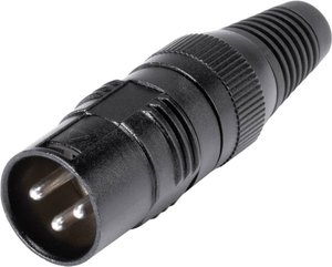 Złącze kablowe XLR, męskie, 3-Pin Hicon HI-X3CM-M