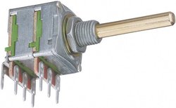 Potencjometr obrotowy stereo 0.05 W 5 kΩ Potentiometer Service 4017 1 szt.
