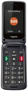 Telefon komórkowy z klapką dla Seniora Gigaset GL590, 32 MB, 2.8 cal, 0.3 MPx