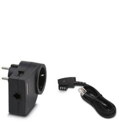 Gniazdo elektryczne z zabezpieczeniem przeciwprzepięciowym Phoenix Contact 2882381