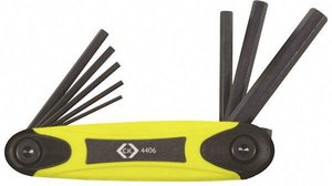 Zestaw kluczy trzpieniowych C.K  T4406 1.5 mm, 2 mm, 2.5 mm, 3 mm, 4 mm, 5 mm, 6 mm, 8 mm