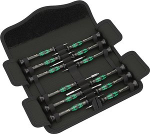Zestaw wkrętaków Wera Kraftform Micro 12 Electronics 1 05073677001, 12 szt.
