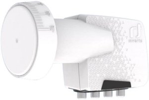 Inverto HOME PRO Quattro-LNB  Ilość uczestników: 4 Rozmiar zasilenia: 40 mm  biały