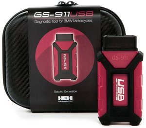 Narzędzie diagnostyczne motocykla OBD2 HEX GS-911 USB  Pasuje do (Marka samochodu): BMW (Motorrad)  10 pojazdów