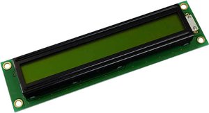 Wyświetlacz LCD Display Elektronik DEM16103SYH-LY żółto-zielony (S x W x G) 122 x 33 x 11.1 mm