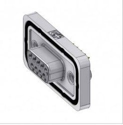 Złącze żeńskie D-Sub Deltron Connectors DTSWM09SY/2M85UN, rzędy: 2, styki: 9, 180 °, 1 szt.