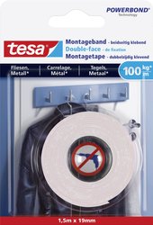 Taśma montażowa tesa tesa® Powerbond 77746-00000-00 ULTRA STRONG (D x S) 1.5 m x 19 mm 1.5 m 1 szt.