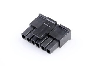 Obudowa złącza pin żeńskiego na kabel Molex MOL Power & Signal Sol. 436450600, piny: 6, 1 szt.