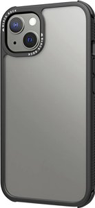Black Rock Robust Transparent Cover Apple iPhone 13 czarny