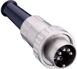 Złącze męskie DIN Lumberg 013207-1, 7-Pin