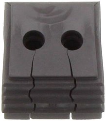 Element uszczelniający CONTA-CLIP KDS-DE 2X4-5 BK 28555.4, (D x S x W) 20.3 x 20.3 x 17.7 mm, termoplastyczny elastomer, 10 szt.