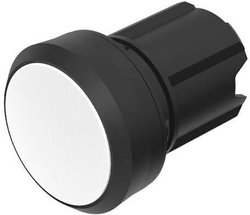 EAO 45-2131.1190.000 Siłownik przyciskowy serii 45, biały, chwilowy Przycisk eao 45-2131.1190.000, 22.50 mm, 1 szt.