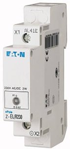 Wskaźnik Einzelleuchte, 230AC/DC, rot          Eaton Y7-284921